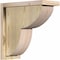 Ekena Millwork Crestline Rough Sawn Corbel w/Backplate, Douglas Fir, 6"W x 14"D x 14"H COR06X14X14CRE01RDF - alternate 1